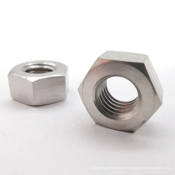 M8 Titanium Hex Nuts Vente chaude dans les usines